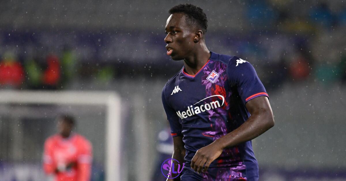 Kayode lancia la sfida prima della Lazio: "Vedremo come me la caverò con Felipe Anderson" - Firenze, Stadio Artemio Franchi, 14.01.2024, Fiorentina-Udinese, foto Lisa Guglielmi. Copyright Labaroviola.com
