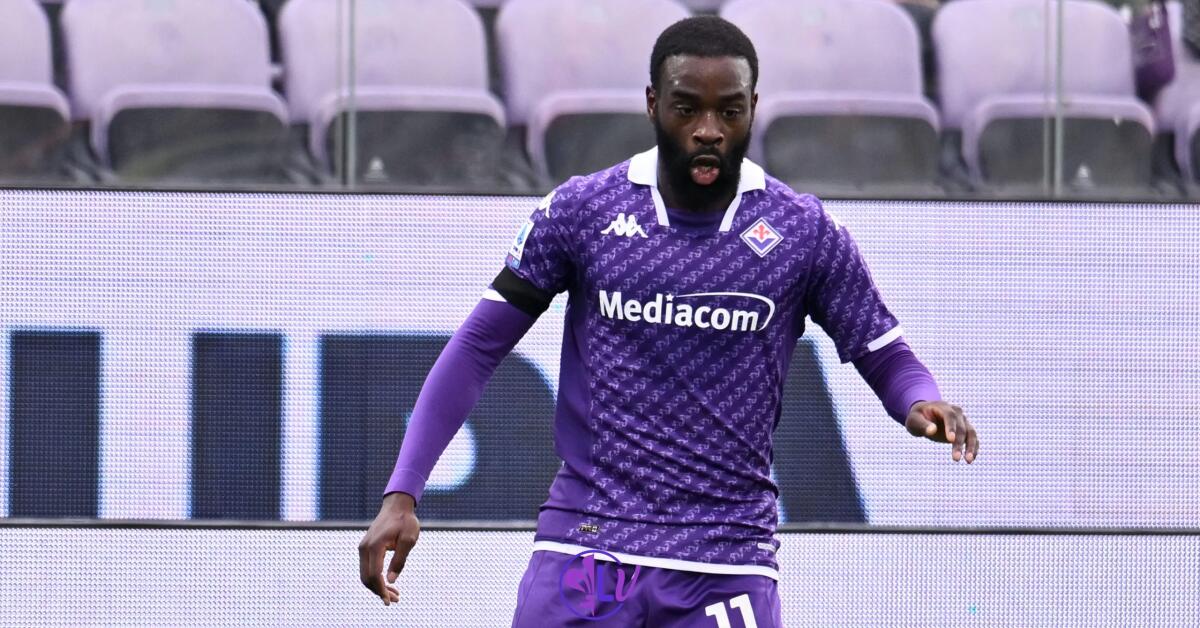 Ikoné torna titolare contro la Lazio per riscattare l'anno scorso e per guadagnarsi la permanenza in viola - Firenze, Stadio Artemio Franchi, 11.02.2024, Fiorentina-Frosinone, foto Lisa Guglielmi. Copyright Labaroviola.com