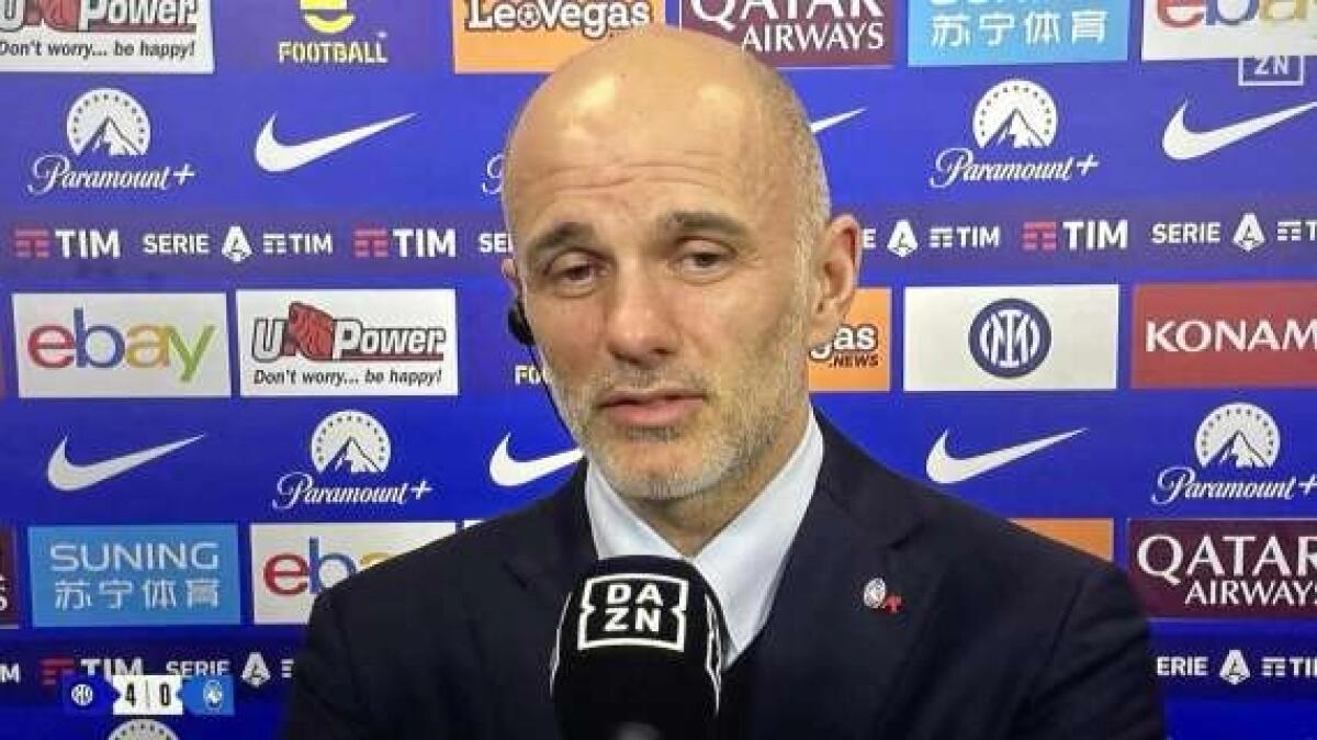 L'Atalanta perde 4-0 e Percassi se la prende con l'arbitro: "Partita falsata" ma Marelli lo smentisce in diretta - 