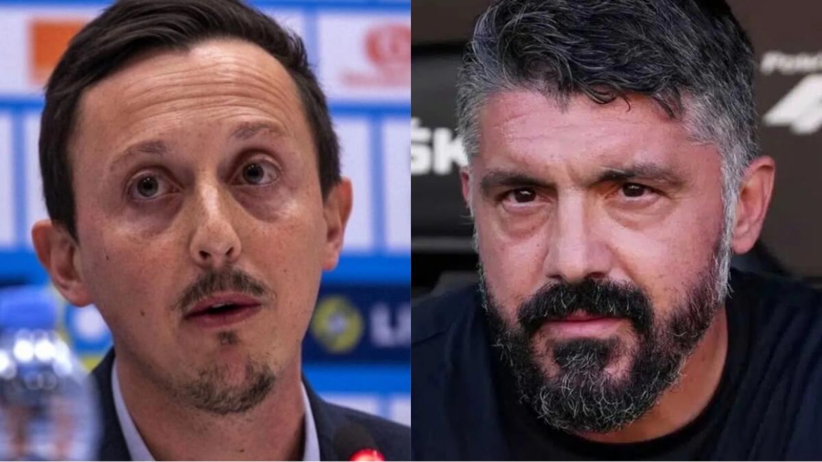 Presidente del Marsiglia: "Gattuso è arrivato in un momento difficile, mi assumo le mie responsabilità" - 