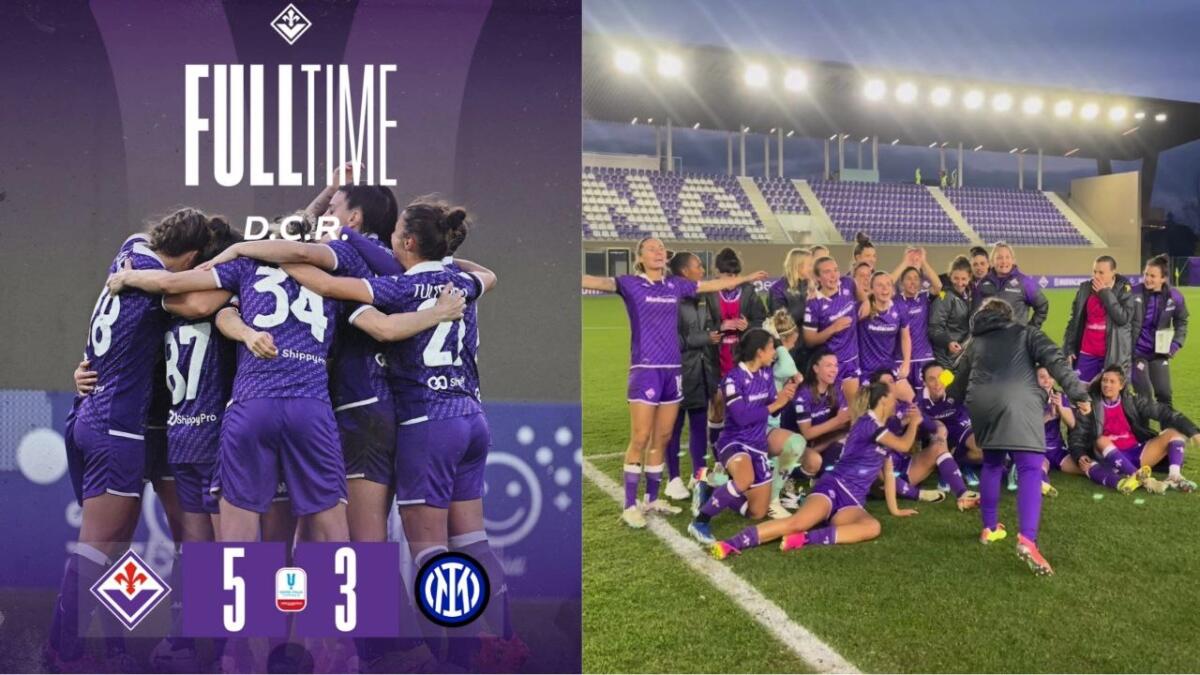 La Fiorentina Femminile batte l'Inter ai rigori e va in semifinale di Coppa Italia. Juve probabile avversaria - 
