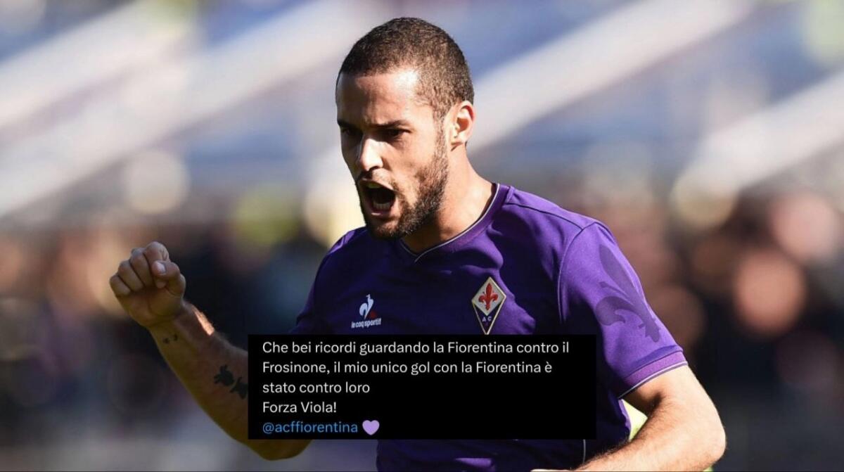 L'ex Fiorentina Mario Suarez ricorda ed esulta sui social: "Con il Frosinone il mio unico gol. Forza Viola" - 