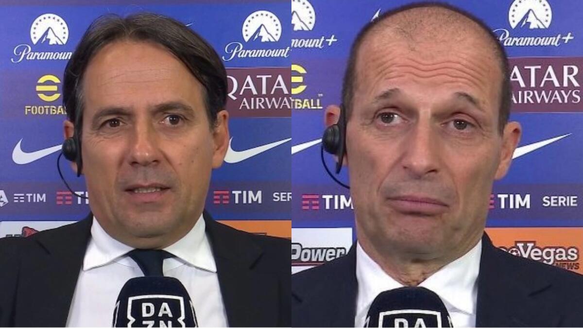 Inzaghi prende in giro Allegri e la Juventus: "Sommer è stato bello riposato contro di loro" - 