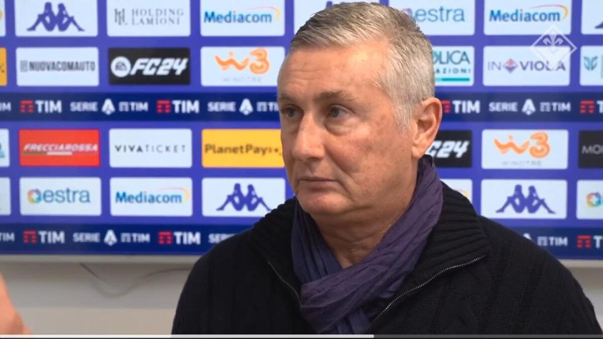 Pradè: "Abbiamo fatto un buon primo tempo, all'Empoli è stato fischiato un rigorino, nessuna reazione dopo il gol" - 