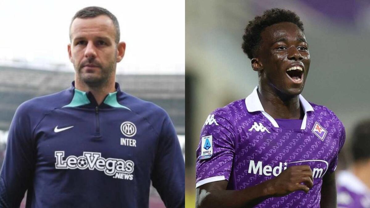 L'Inter su Kayode, ieri al Franchi Handanovic ha osservato il terzino della Fiorentina contro la Lazio - 
