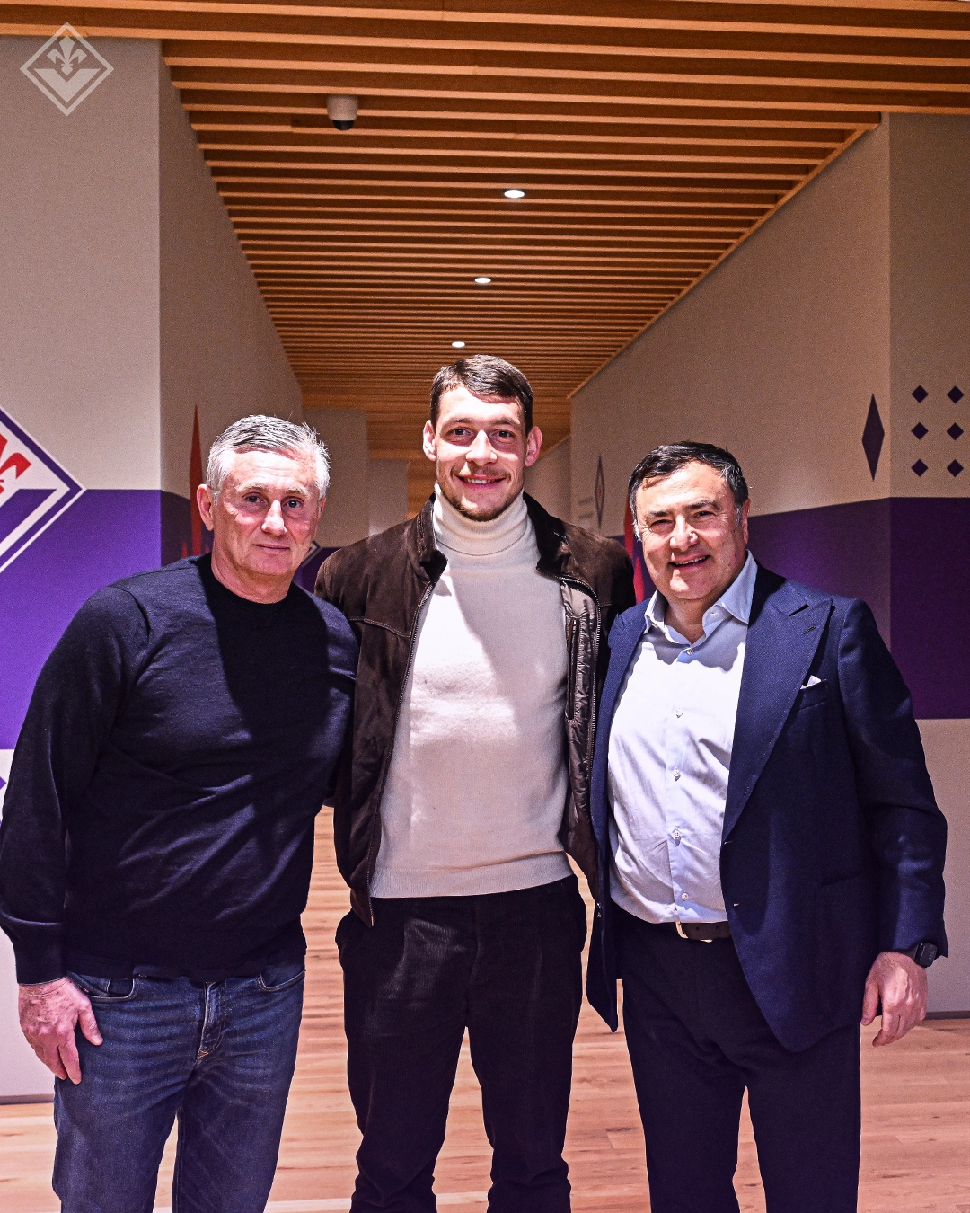 Andrea Belotti è ufficialmente un giocatore della Fiorentina: i primi scatti al Viola Park [FOTO]