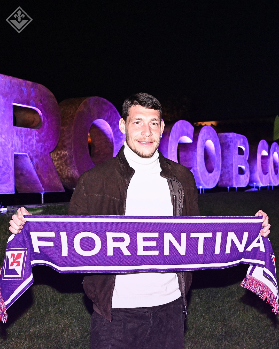 Andrea Belotti è ufficialmente un giocatore della Fiorentina: i primi scatti al Viola Park [FOTO]