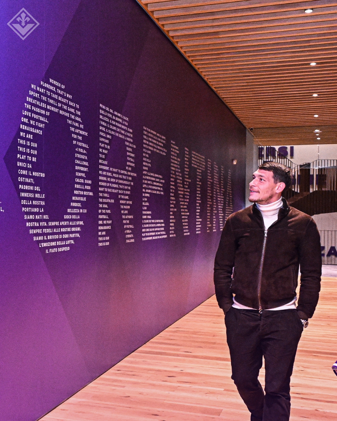 Andrea Belotti è ufficialmente un giocatore della Fiorentina: i primi scatti al Viola Park [FOTO]