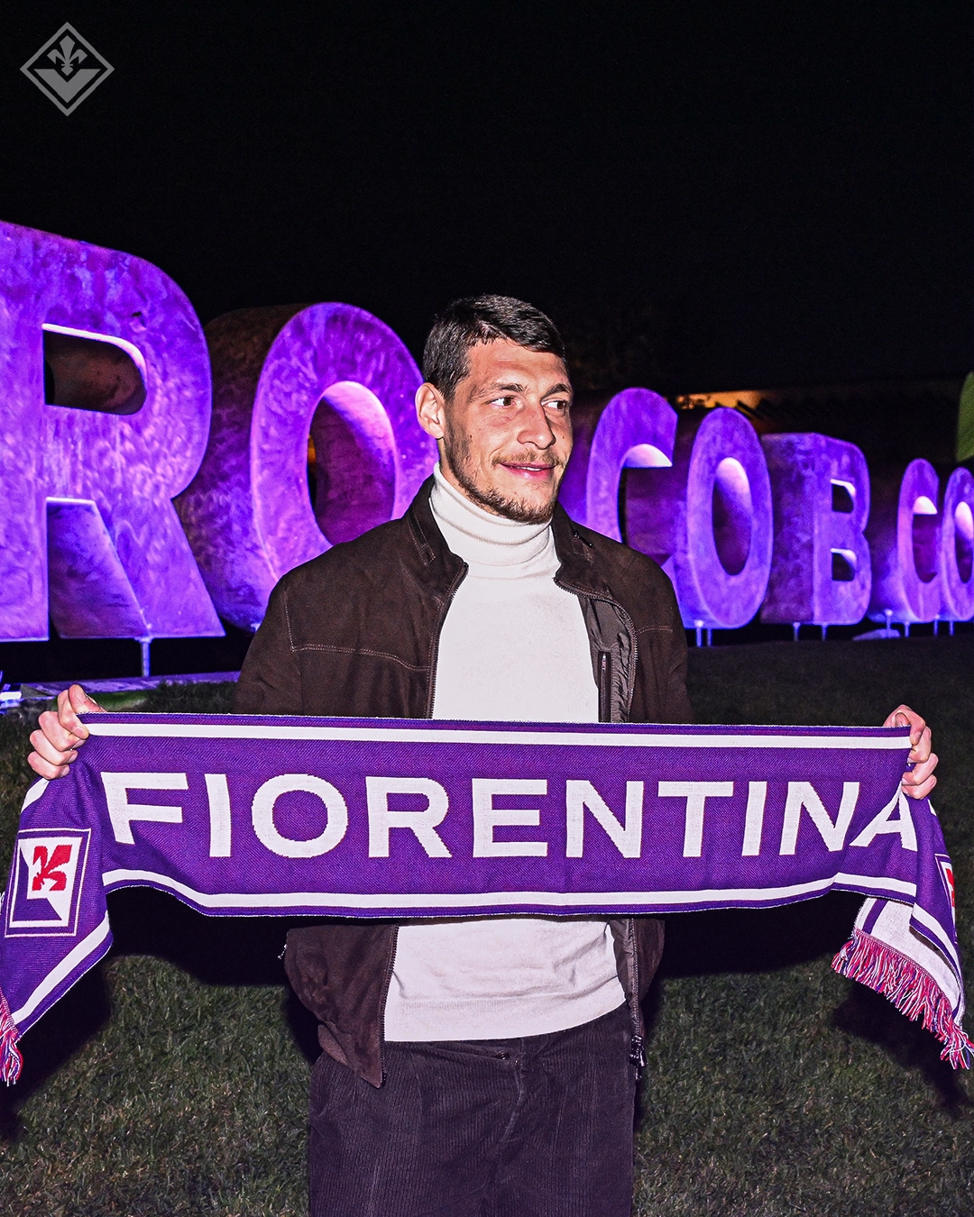 Andrea Belotti è ufficialmente un giocatore della Fiorentina: i primi scatti al Viola Park [FOTO]