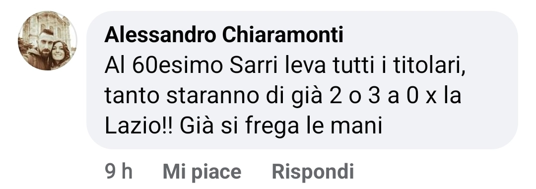 La più grande lezione Italiano non l'ha data a Sarri ma a chi lo aveva massacrato per la formazione