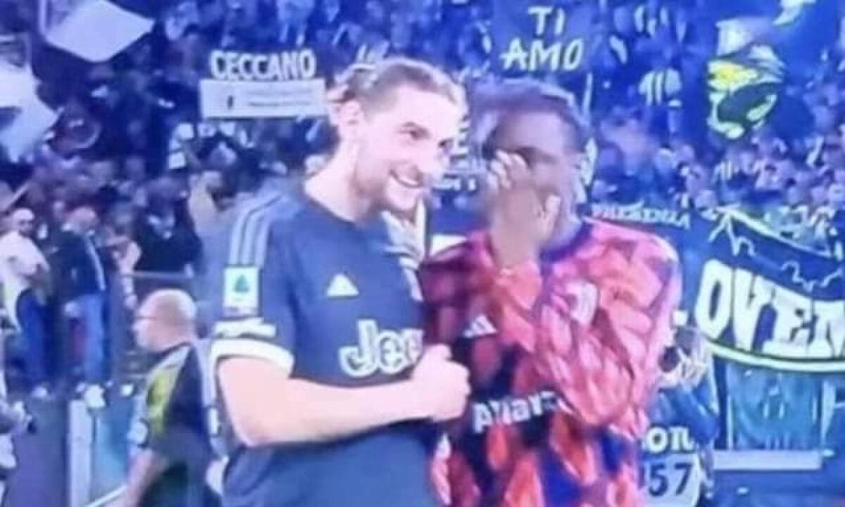 La Juve cade a Roma, Rabiot e Nonge se la ridono: "è grande bufera social" - 