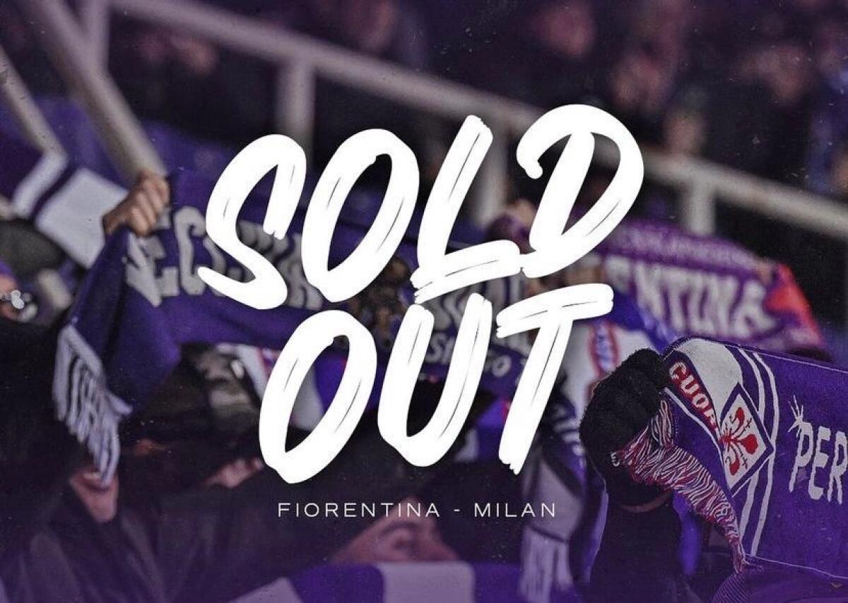 Franchi sold out contro il Milan la Fiorentina ringrazia: "Grazie di cuore, sarà un tripudio di emozioni" - 