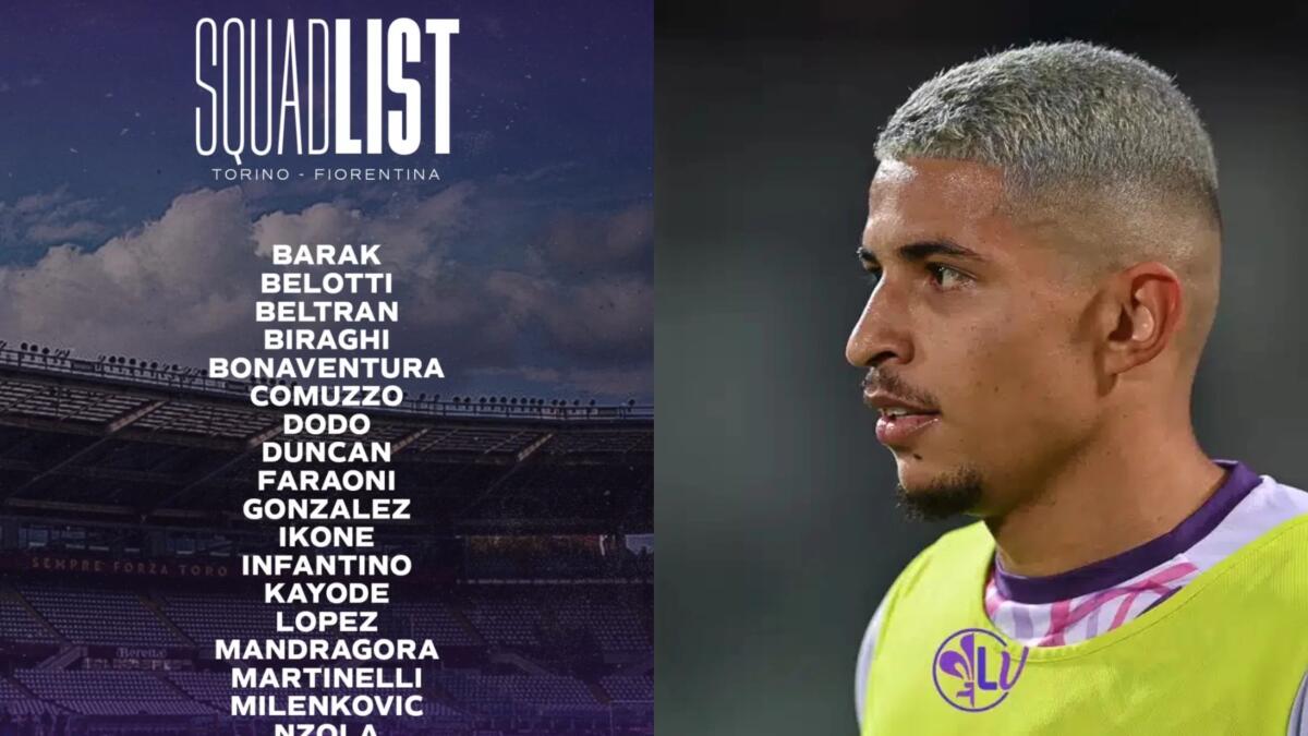 I convocati della Fiorentina per il Torino: finalmente Dodò. Ancora out Quarta e Kouamé - 