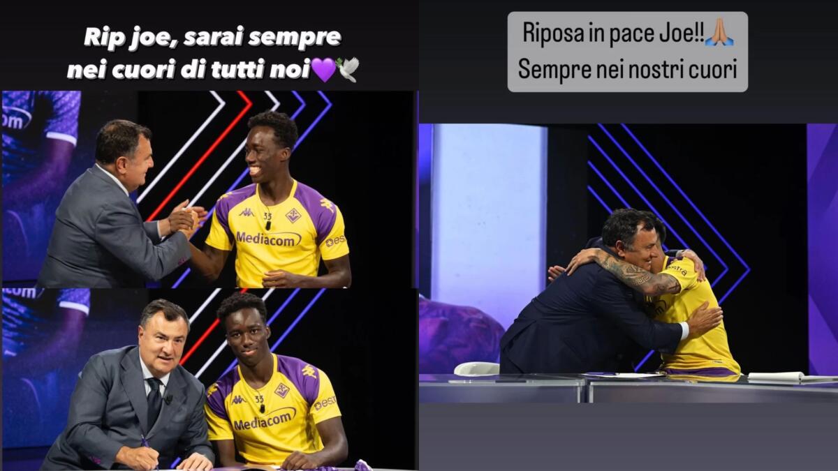 I calciatori della Fiorentina salutano Barone: "Grazie di tutto Joe, rimarrai sempre nei nostri cuori" - 