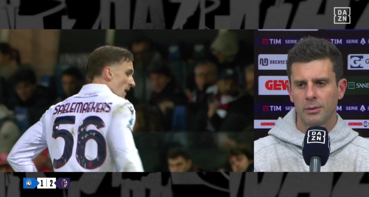 Thiago Motta bacchetta Saelemaekers: "Non mi piace quando simula, i giocatori sono fatti per stare in piedi" - 