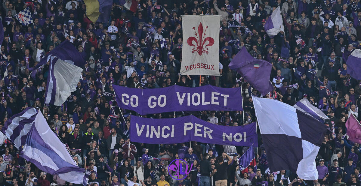 Previsti 30mila spettatori al Franchi, però al Mandela c'è pure il concerto di Renato Zero - Firenze, Stadio Artemio Franchi, 23.10.2023, Fiorentina-Empoli, foto Lisa Guglielmi. Copyright Labaroviola.com