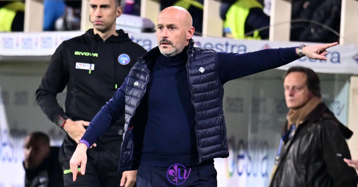 Italiano: "Fiducia a Barak, Beltran sarà utile a gara in corso. Brutto andare in tribuna lontano dai ragazzi" - Firenze, Stadio Artemio Franchi, 10.03.2024, Fiorentina-Roma, foto Lisa Guglielmi. Copyright Labaroviola.com