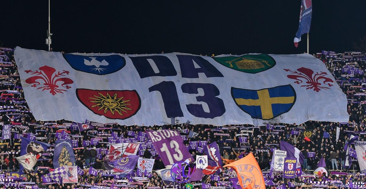 La Fiorentina ricorda Astori sui propri profili social a 6 anni dalla sua scomparsa: "Davide sempre con noi" - Firenze, stadio A.Franchi, 04.03.2023, Fiorentina-Milan, foto Lisa Guglielmi. Copyright Labaroviola.com