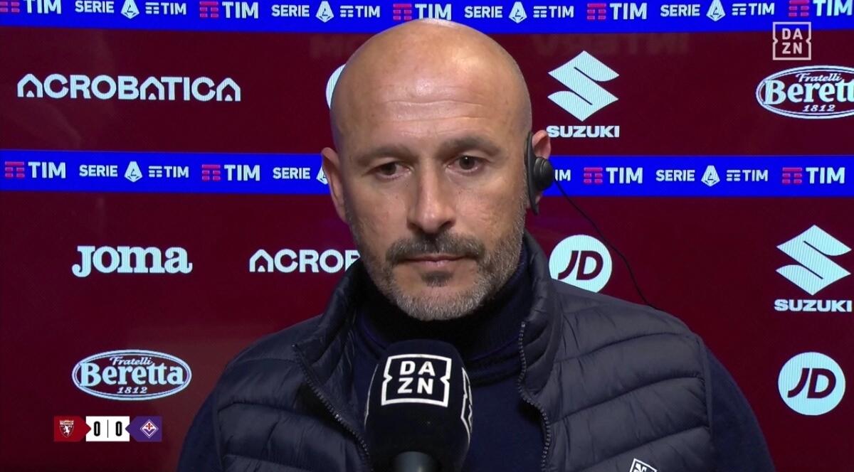 Italiano: "Grande peccato, dovevamo sfruttare superiorità. Formazione confermata merito post Lazio" - 