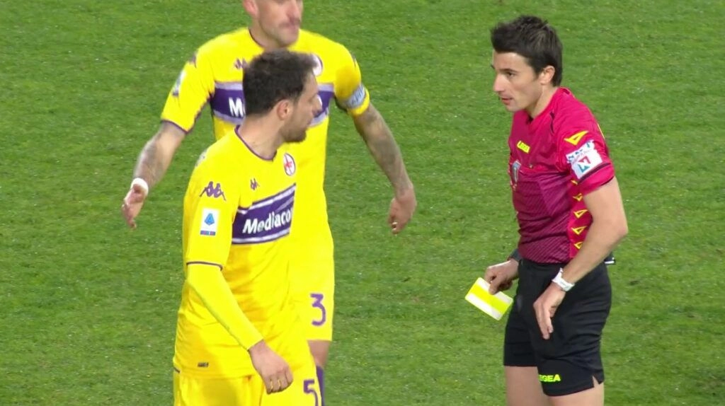 Ricci come Bonaventura. Anche alla Fiorentina fu dato un rosso per lo stesso motivo contro il Sassuolo