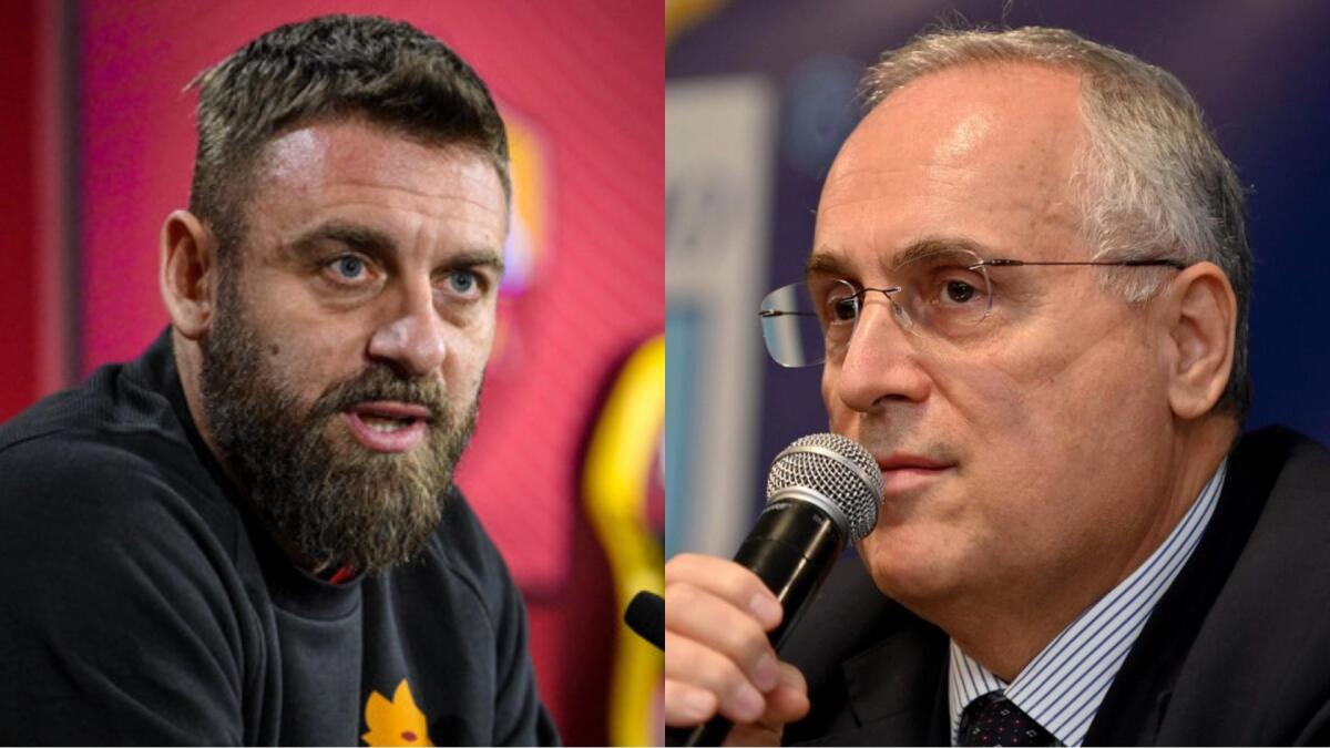 De Rossi su Lotito: "La Lazio alle 20.42 ha fatto tweet per N'Dicka, mai visto farlo per un codice giallo" - 