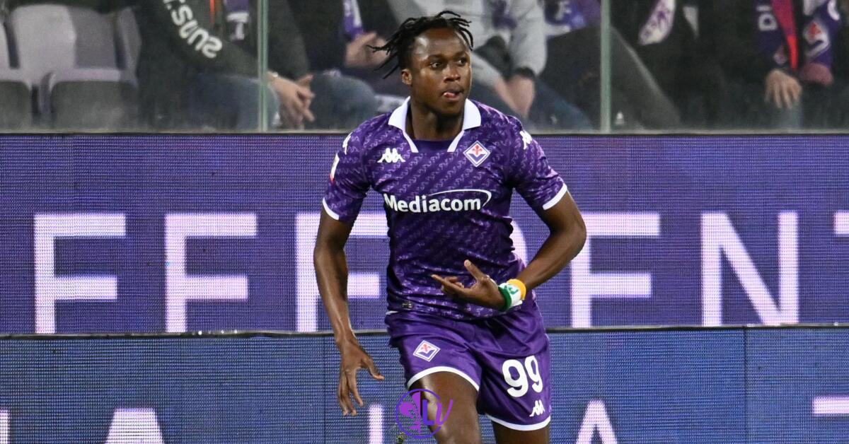 Kouamé: "Dovevamo essere pazienti. Oggi ha segnato Nico, ma arriverà anche il mio momento" - Firenze, Stadio Artemio Franchi, 03.04.2024, Fiorentina-Atalanta, foto Lisa Guglielmi. Copyright Labaroviola.com