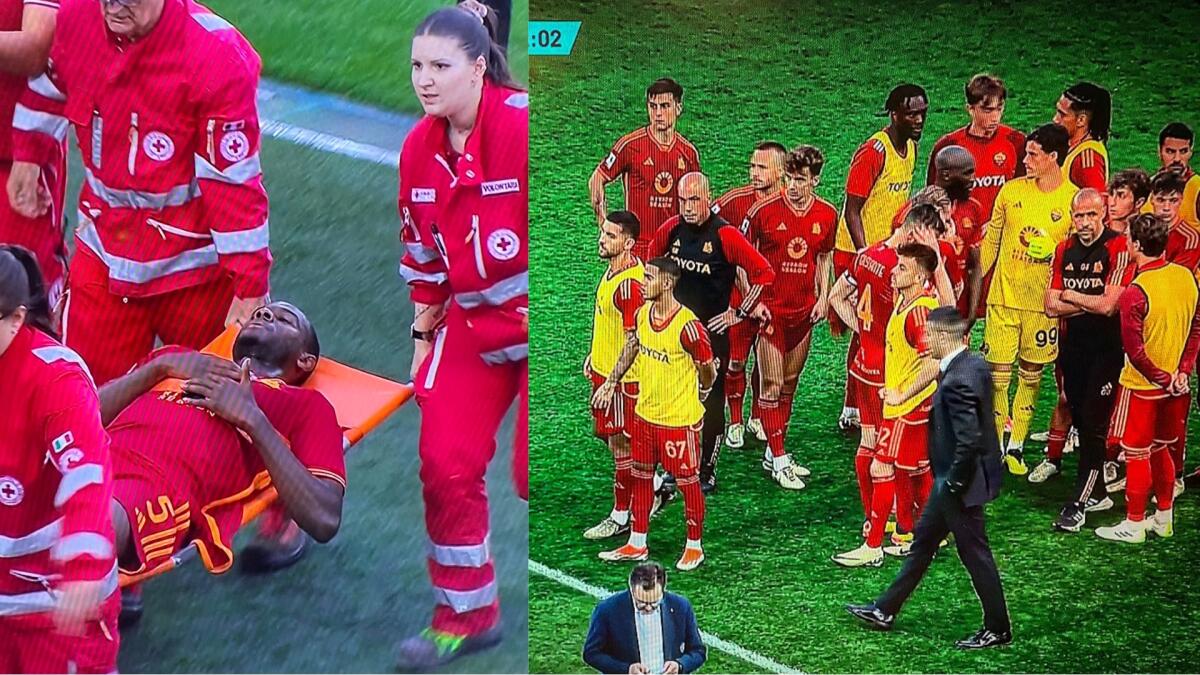 Terrore a Udine, grave malore per N'Dicka durante Udinese-Roma. Partita sospesa, i giocatori non se la sentono più - 