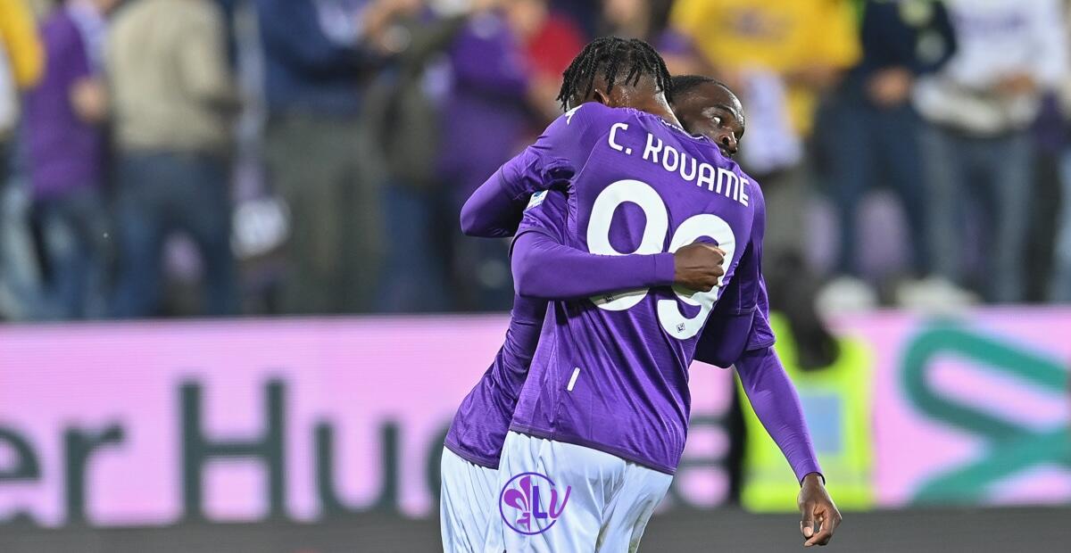 Gazzetta dello Sport: "Ikone e Kouame, l'ultima chiamata per la conferma in viola" - Firenze, stadio A.Franchi, 22.10.2022, Fiorentina-Inter, foto Lisa Guglielmi. Copyright Labaroviola.com