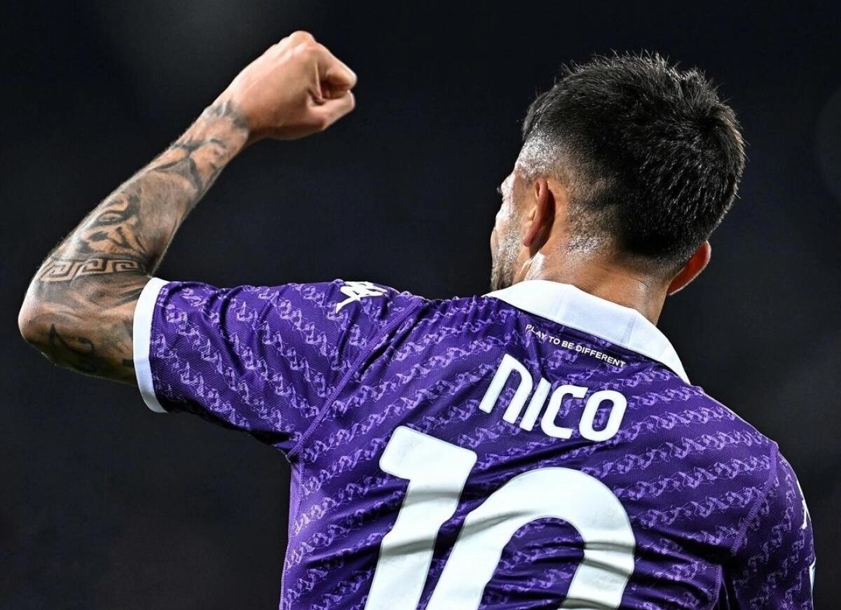 Nico e l’esultanza, non vedo, non sento e...  non parlo. Che sia un riferimento a qualche critica arrivata?  - 