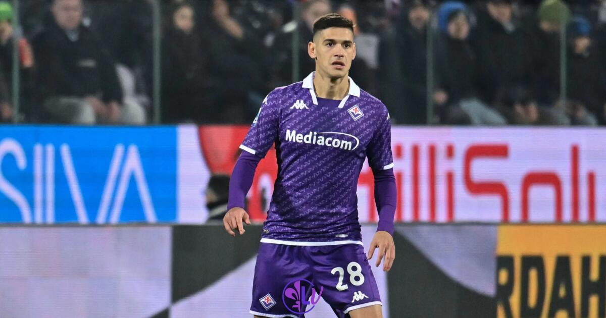 Il regalo a Ekuban costa caro a Quarta: pioggia di 4,5. È lui il peggiore in campo contro il Genoa - Firenze, Stadio Artemio Franchi, 29.01.2024, Fiorentina-Inter, foto Lisa Guglielmi. Copyright Labaroviola.com