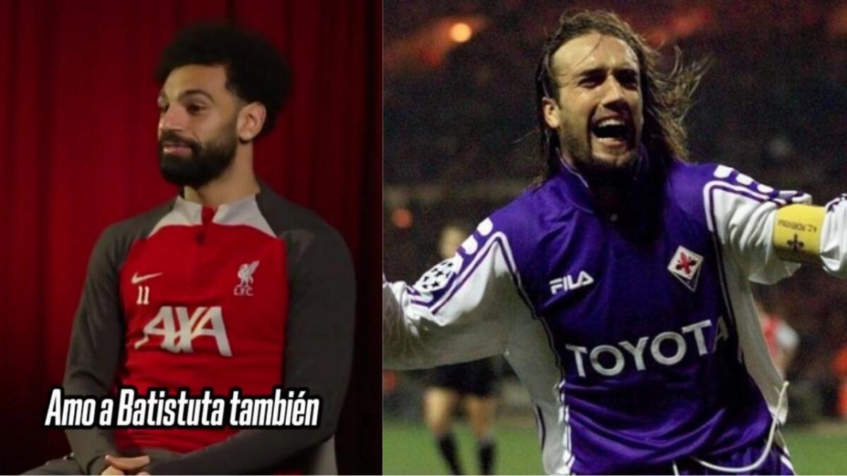 L'ex Fiorentina Salah rivela: "Tra gli argentini adoro Batistuta. L'ho incontrato e mi ha autografato la maglia" - 