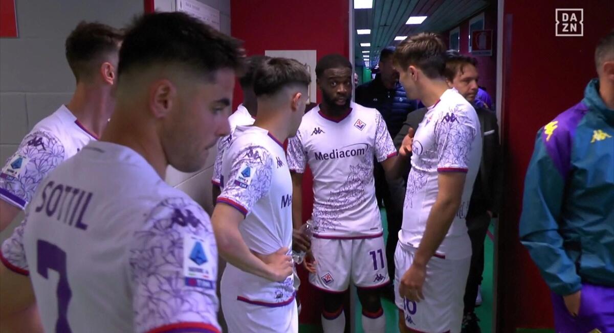 Il confronto Ikoné-Ranieri nel tunnel sull'occasione sprecata: "Non ti ho visto", poi "Almeno tira convinto" - 