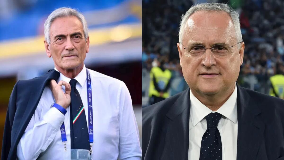 Gravina attacca Lotito: "Come è possibile che sia parte del consiglio federale, della lega calcio e senatore" - 