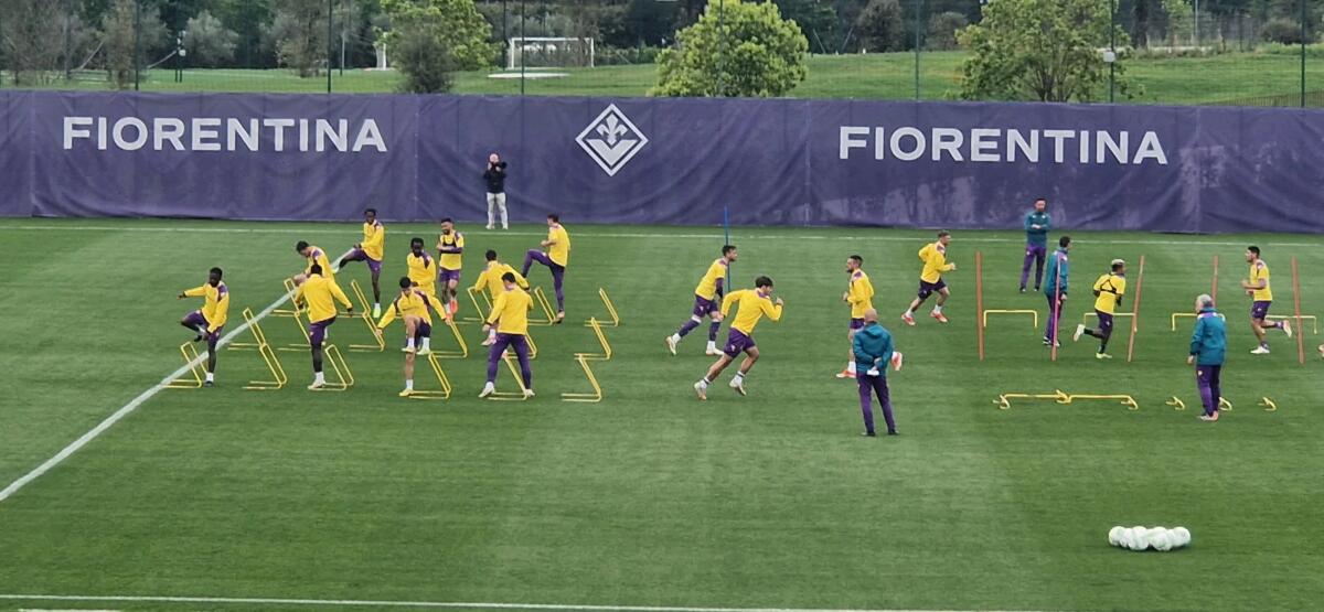 Dal Viola Park: sorride Italiano, tutti presenti all'allenamento. Buone notizie in vista della Conference - 
