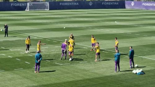 Dal Viola Park: sorride Italiano, squadra al completo alla rifinitura in vista del Viktoria Plzen