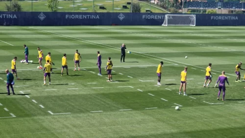 Dal Viola Park: sorride Italiano, squadra al completo alla rifinitura in vista del Viktoria Plzen