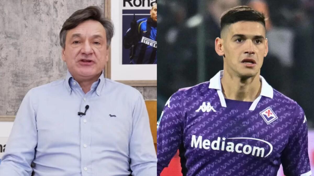 Caressa provoca: "Martinez Quarta dovrebbe giocare punta, fa più gol degli attaccanti della Fiorentina" - 