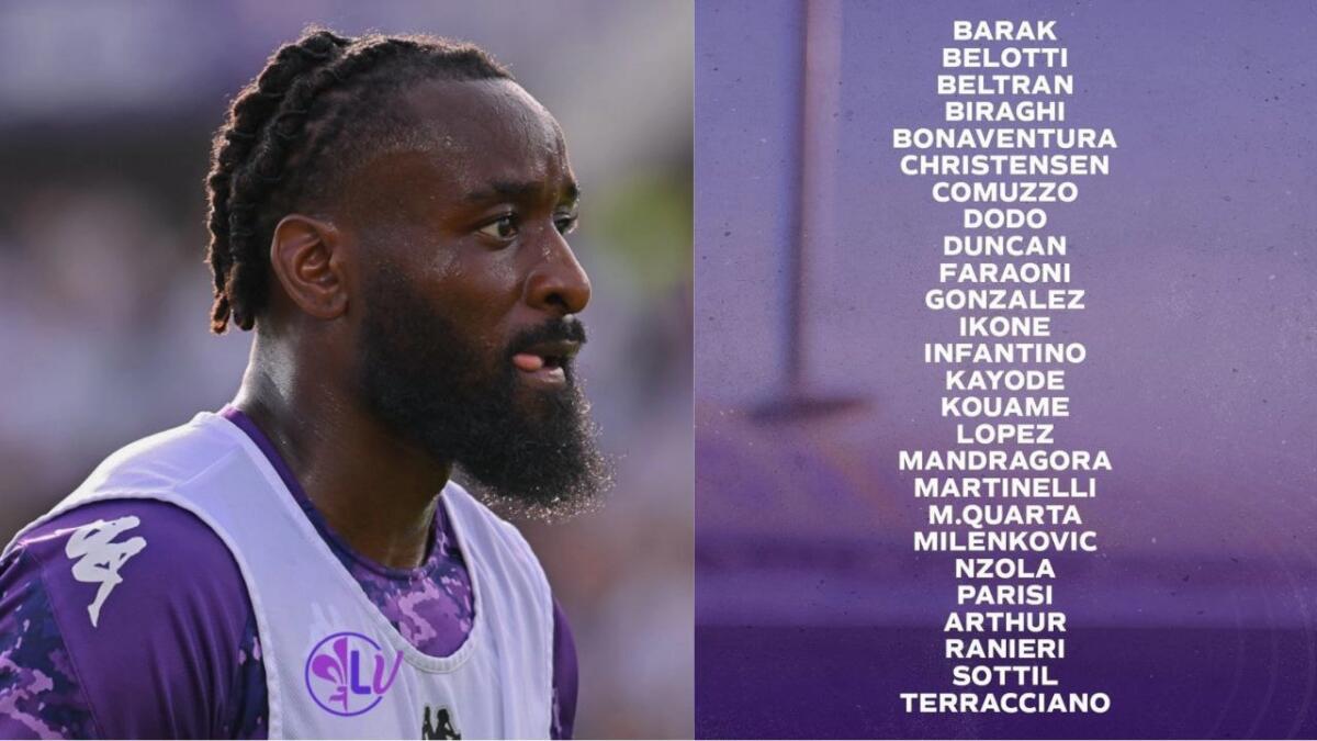 Convocati Fiorentina per il Club Brugge: Tutti a disposizione. C'è Mandragora e si rivede Nzola - 