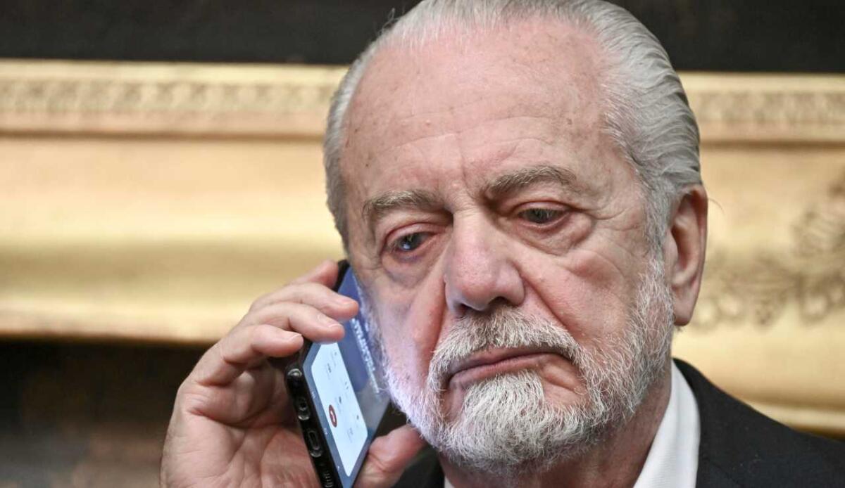 De Laurentiis: "Burocrazia intralcia la costruzione di nuovi stadi. Procuratori vero problema del calcio" - 