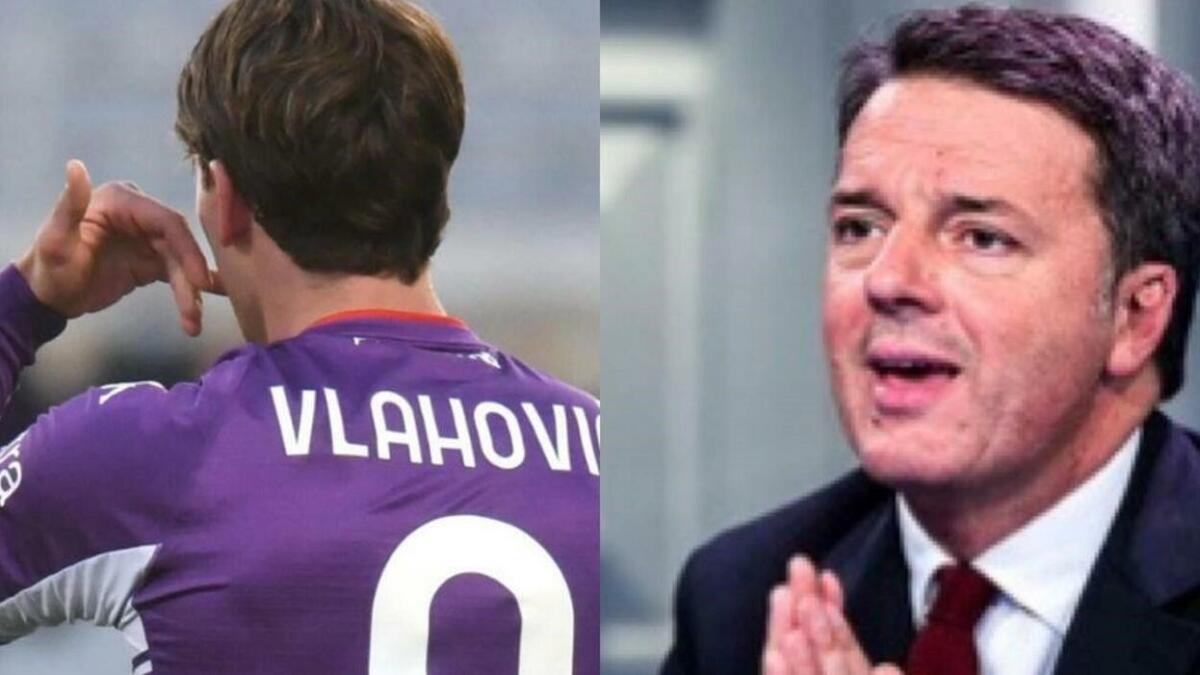 Matteo Renzi: "Magari ieri sera ci fosse stato Vlahovic, lui è ancora una ferita aperta" - 