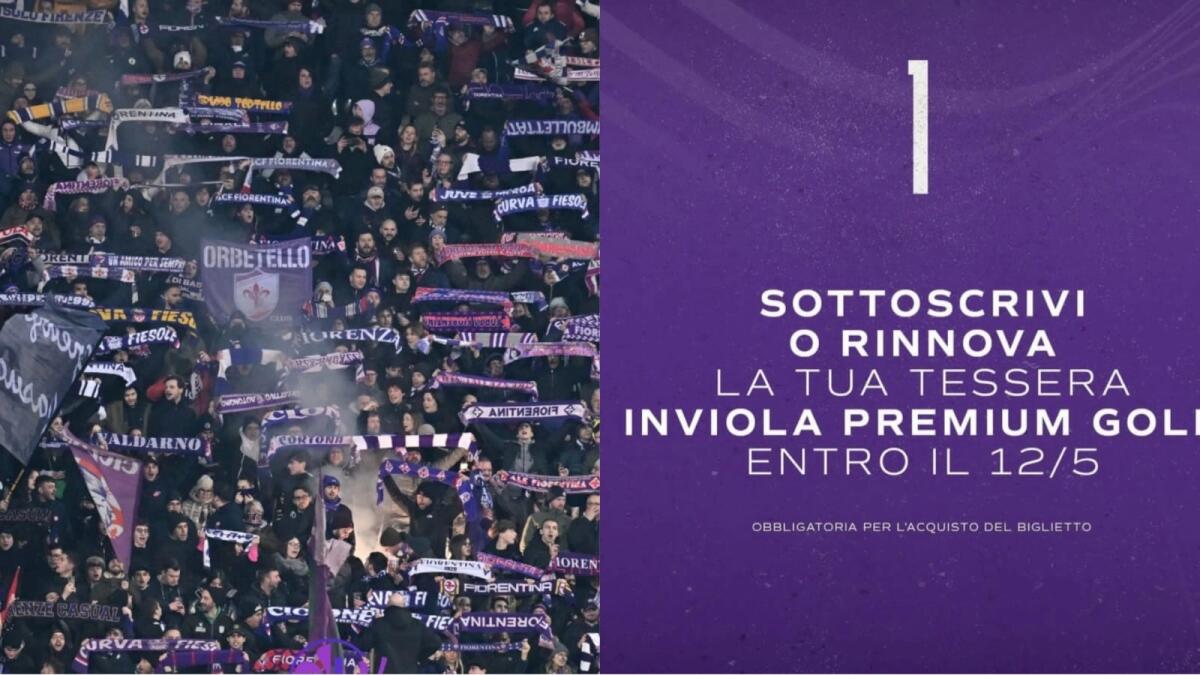 La Fiorentina fa sapere: "Per prendere i biglietti per la finale di Atene serve l'InViola Card" - 
