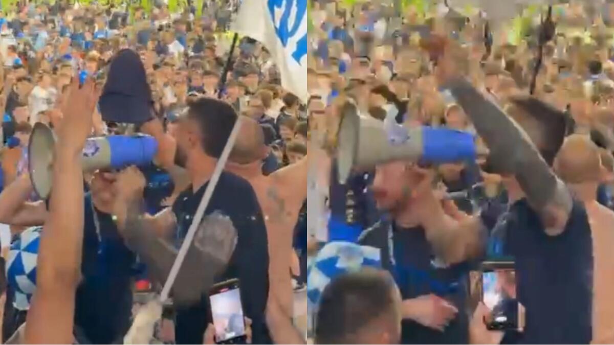 A Empoli festeggiano cantando: "E chi non salta bast**do fiorentino". Caputo capo ultras. Il video - 