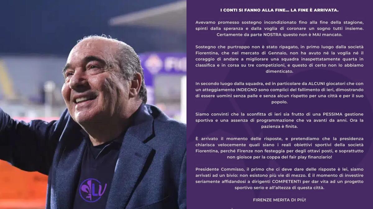 La Fiesole esplode: "A gennaio la società non ha voluto migliorare la squadra. Alcuni giocatori indegni" - 