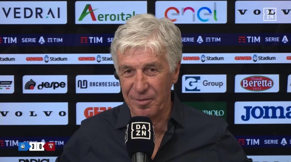 Gasperini: "Volevamo giocare prima contro la Fiorentina ma siamo andati in fondo alle competizioni" - 