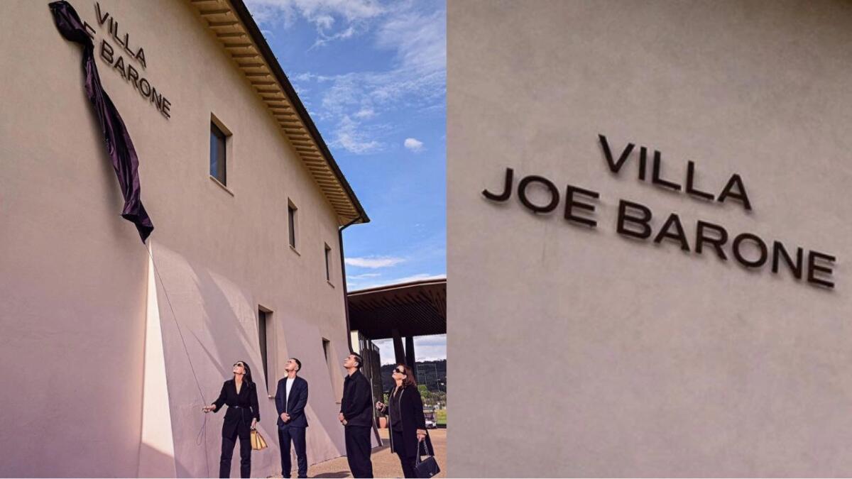 Oggi la Villa del Viola Park è stata intitolata a Joe Barone. Presente la famiglia e Commisso - 