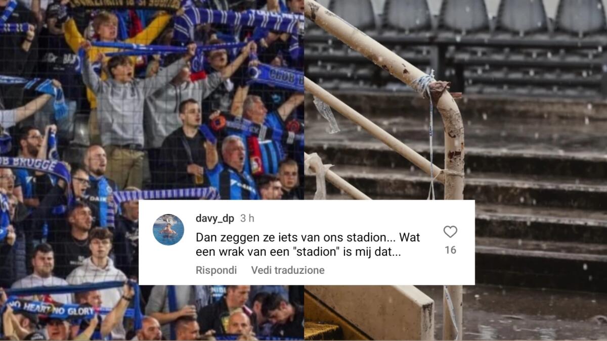 Tifosi fiorentini e belgi uniti sui social per ironizzare contro il Franchi: "Relitto di stadio, da serie C" - 
