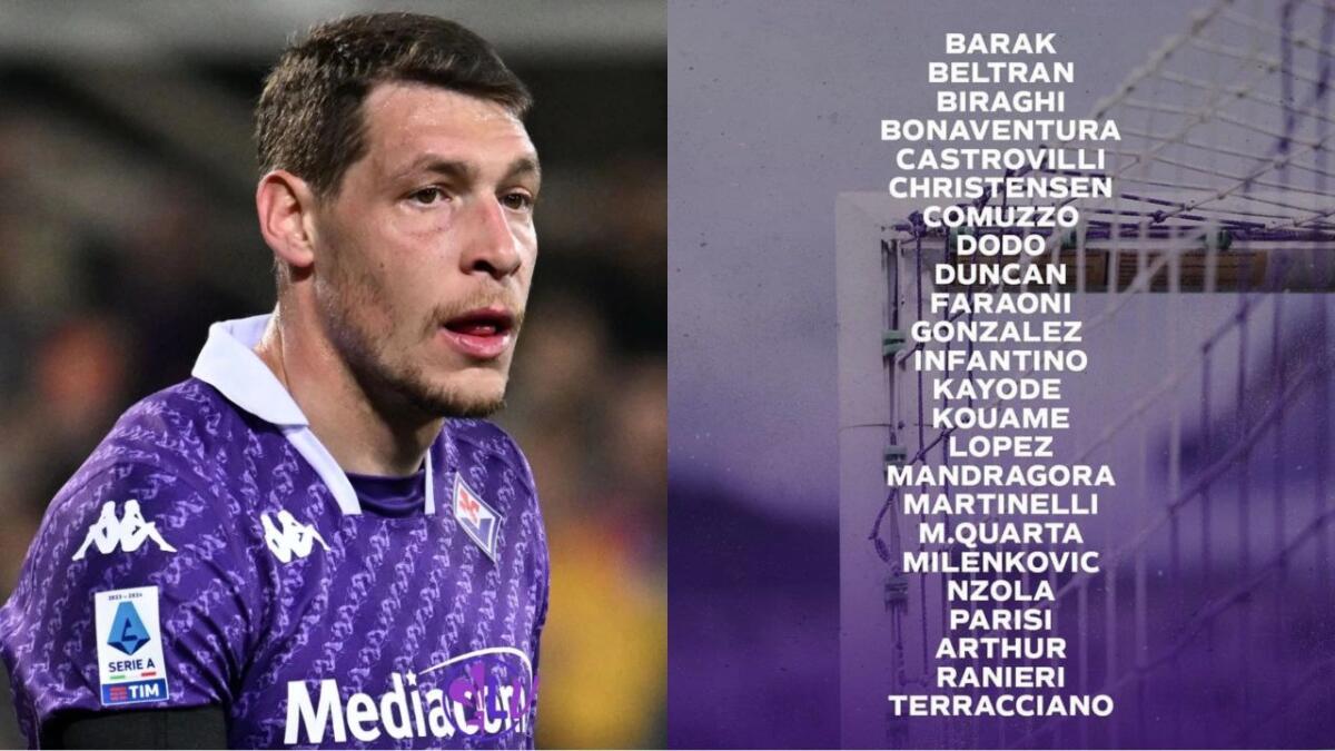 Convocati Fiorentina per il Monza: Belotti ed Ikonè sono out. Bonaventura ce la fa - 