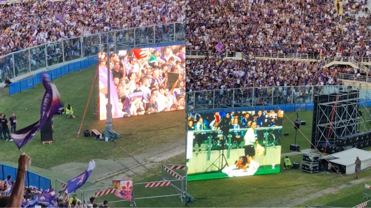Maxischermi al Franchi, la Fiorentina annuncia l'apertura, costa 5 euro il biglietto per l'ingresso - 
