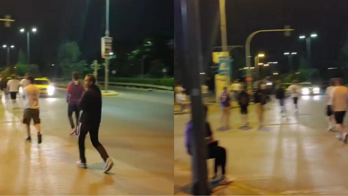 Vergogna ad Atene, tifosi della Fiorentina abbandonati a loro stessi nella Fans Zone dopo la partita - 