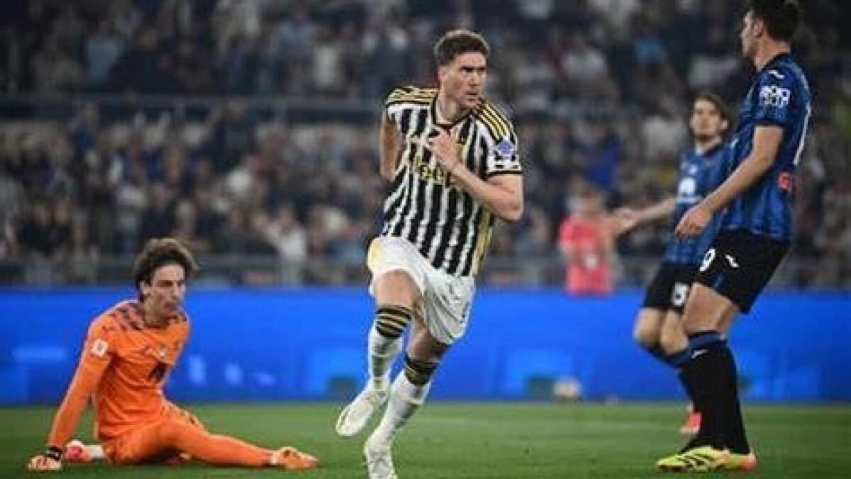 Coppa Italia: La Juve schiaccia l'Atalanta, Vlahovic alza il trofeo da migliore in campo - 
